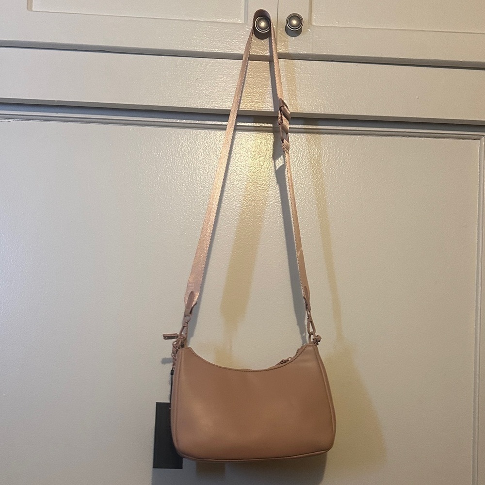 Kendall & Kylie Quilted Crossbody Bag in Tan - Picture 9 of 12
